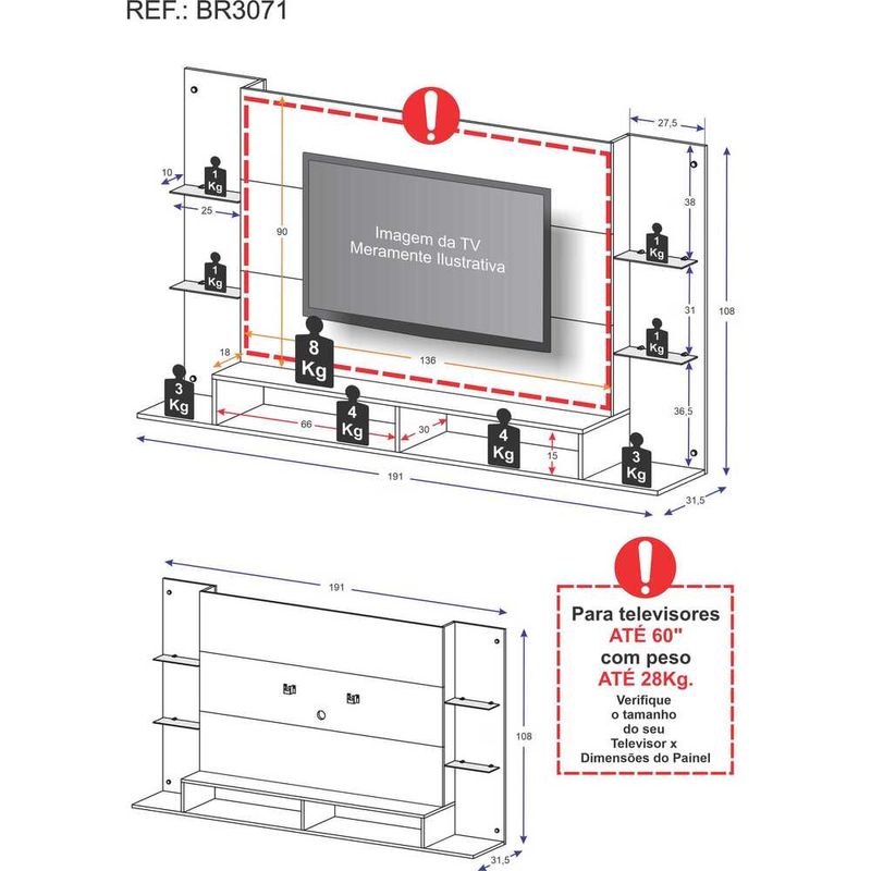 painel-tv-60-com-suporte-e-prateleiras-de-vidro-brasil-multimoveis-br3071-preto