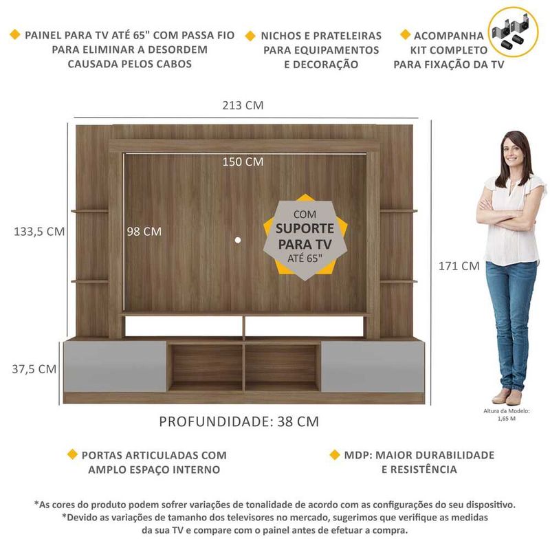 rack-estante-com-painel-e-suporte-tv-65-e-2-portas-catar-multimoveis-br3386-madeirado-lacca-fume