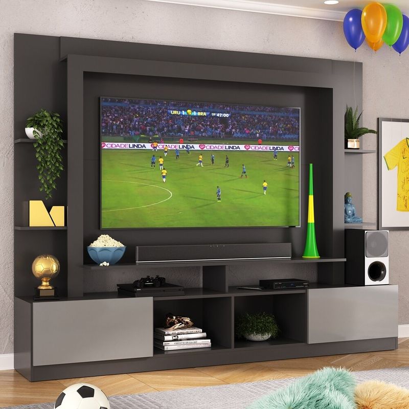 rack-estante-com-painel-tv-65-e-2-portas-catar-multimoveis-br3395-preto-lacca-fume