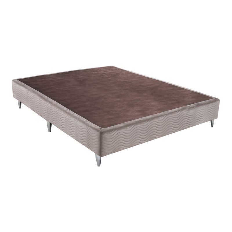 base-sommier-camurca-bege-casal-138x188x23-revestida-em-camurca-ortobom