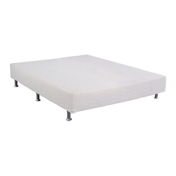 Base Sommier Light Branco Casal (138x188x24) - Ortobom