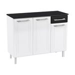 balcao-de-cozinha-de-aco-triplo-com-tampo-rose-multimoveis-smart-cr6093-branco-preto
