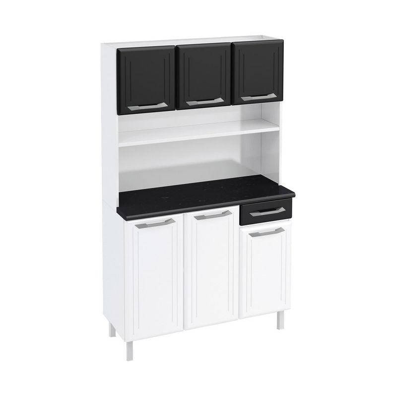 armario-de-cozinha-de-aco-kit-triplo-105cm-rose-multimoveis-smart-cr6096-branco-preto