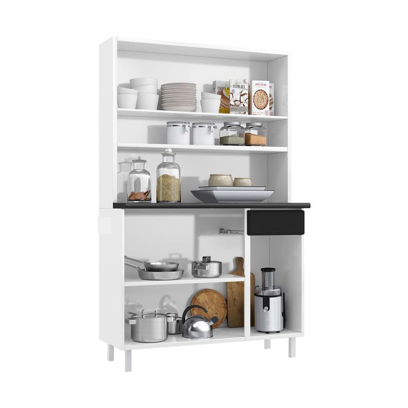 armario-de-cozinha-de-aco-kit-triplo-105cm-rose-multimoveis-smart-cr6096-branco-preto