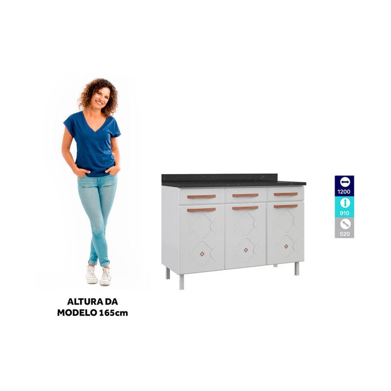 balcao-de-cozinha-de-aco-triplo-com-tampo-regina-multimoveis-cr6125-branco