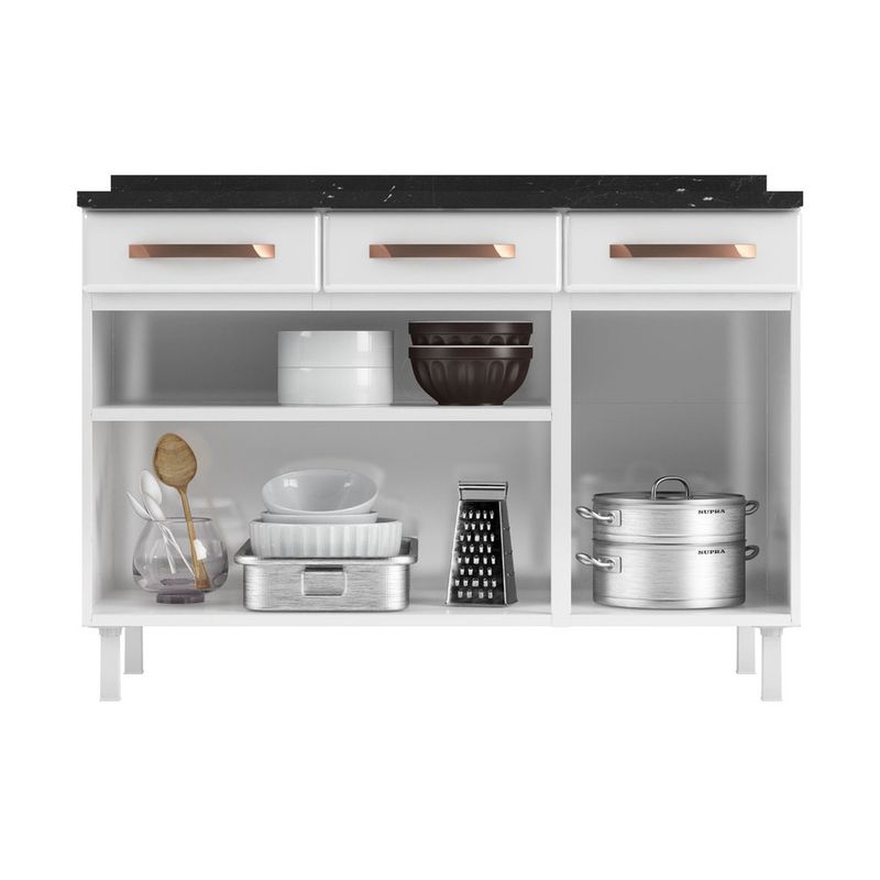 balcao-de-cozinha-de-aco-triplo-com-tampo-regina-multimoveis-cr6125-branco