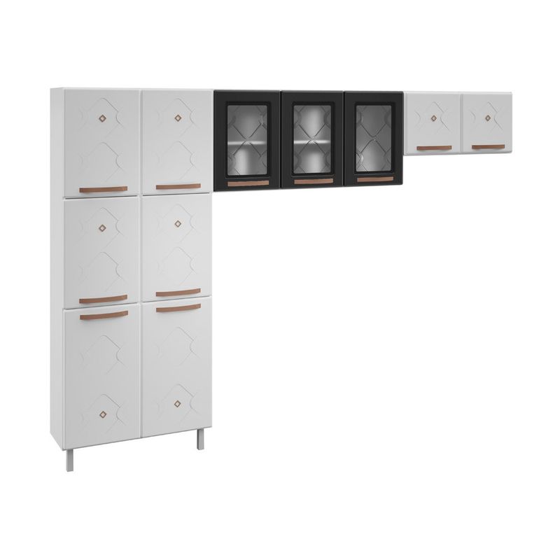 cozinha-de-aco-compacta-3-pecas-regina-multimoveis-glass-cr6135-branco-preto