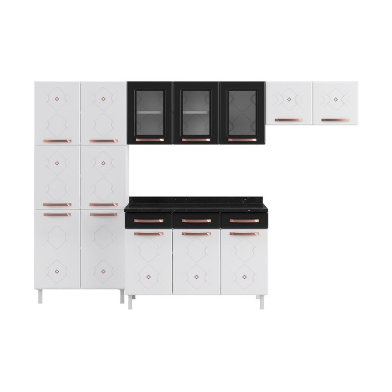 cozinha-de-aco-completa-com-balcao-regina-multimoveis-glass-cr6140-branco-preto