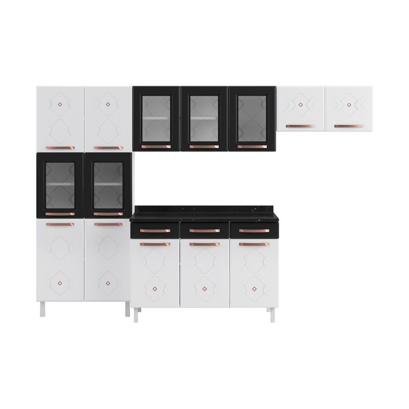 cozinha-de-aco-completa-com-balcao-regina-multimoveis-glass-cr6142-branco-preto