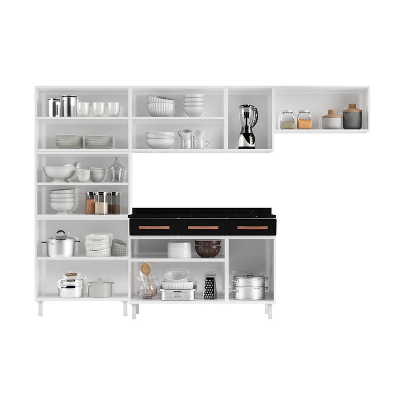 cozinha-de-aco-completa-com-balcao-regina-multimoveis-glass-cr6142-branco-preto