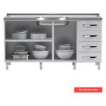 balcao-de-cozinha-de-aco-quadruplo-sem-tampo-para-pia-160cm-clara-multimoveis-cr6148-branco