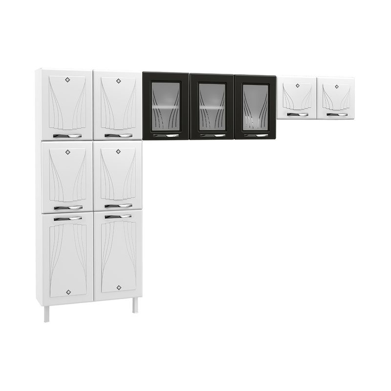 cozinha-de-aco-compacta-clara-multimoveis-3-pecas-cr6153-branco-preto