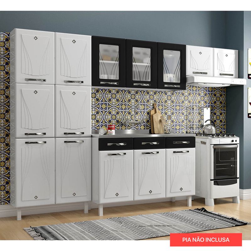 cozinha-de-aco-completa-com-balcao-para-pia-clara-multimoveis-cr6155-branco-preto