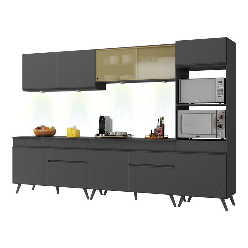 armario-de-cozinha-completa-5-pecas-com-leds-mp2014895-veneza-up-multimoveis-preto