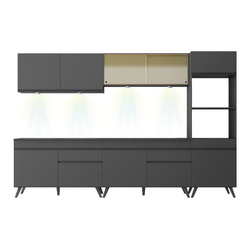 armario-de-cozinha-completa-5-pecas-com-leds-mp2014895-veneza-up-multimoveis-preto