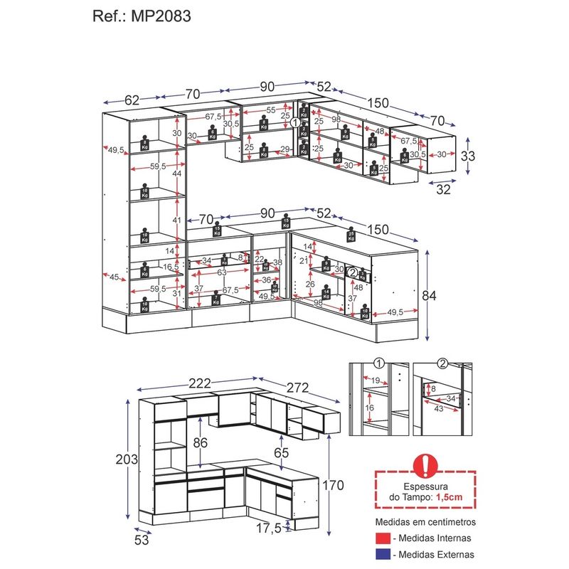 armario-de-cozinha-completa-de-canto-com-rodape-veneza-multimoveis-mp2083-e-balcao-preta