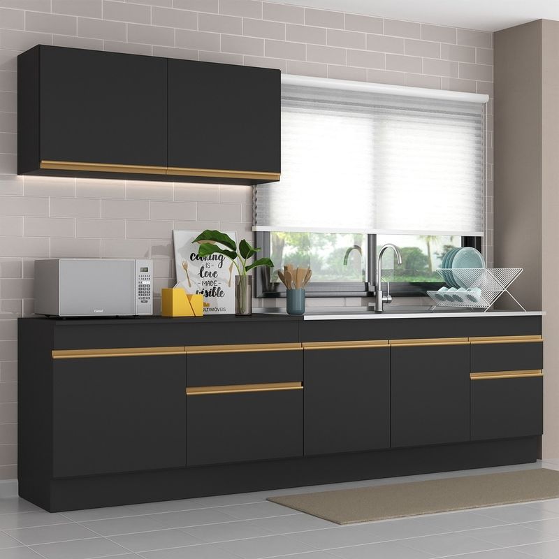 armario-de-cozinha-compacta-com-rodape-veneza-multimoveis-mp2111-e-balcao-preta