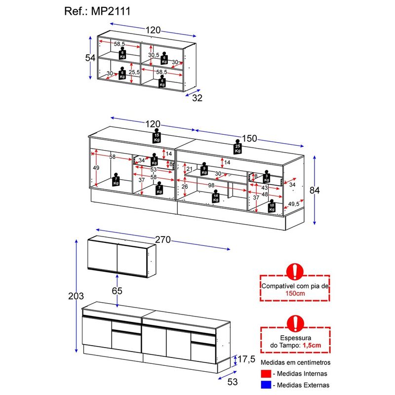 armario-de-cozinha-compacta-com-rodape-veneza-multimoveis-mp2111-e-balcao-branca