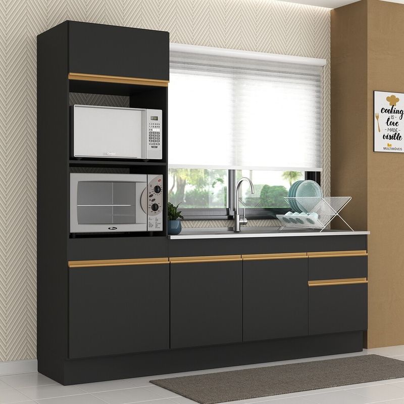 armario-de-cozinha-compacta-com-rodape-veneza-multimoveis-mp2113-e-balcao-preta
