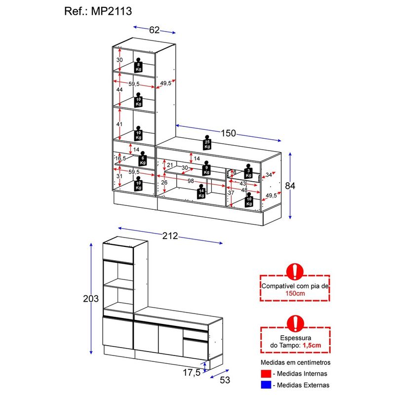 armario-de-cozinha-compacta-com-rodape-veneza-multimoveis-mp2113-e-balcao-branca