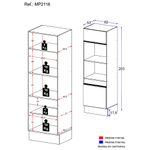 paneleiro-com-rodape-2-portas-para-forno-e-microondas-veneza-multimoveis-mp2116-preto