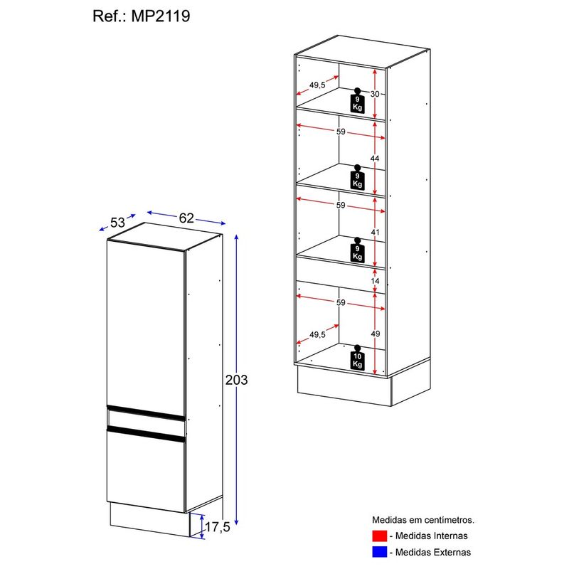 paneleiro-com-rodape-2-portas-veneza-multimoveis-mp2119-preto