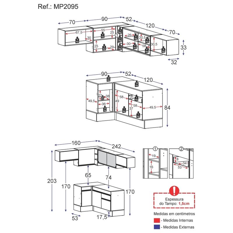 armario-de-cozinha-completa-de-canto-com-rodape-veneza-multimoveis-mp2095-e-balcao-preta