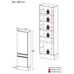 paneleiro-com-rodape-2-portas-veneza-multimoveis-mp2121-preto