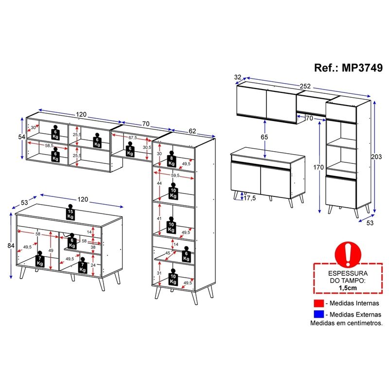 armario-de-cozinha-compacta-4-pecas-e-balcao-mp3749-veneza-multimoveis-preta