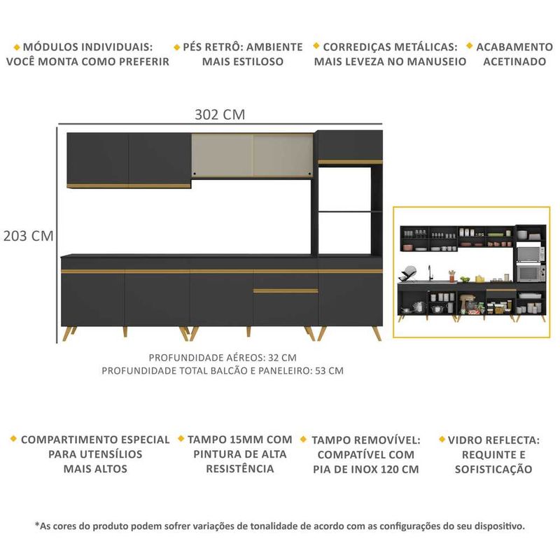 armario-de-cozinha-completa-5-pecas-e-balcao-mp3750-veneza-multimoveis-preta