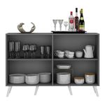 aparador-buffet-4-portas-com-espelho-e-pes-retro-vegas-multimoveis-grafite-branco
