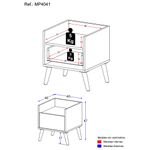 mesa-de-cabeceira-40-cm-com-pes-retro-multimoveis-mp4041-branca-preta