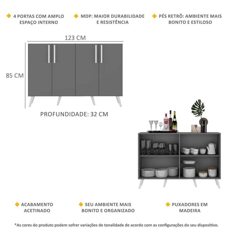 aparador-buffet-4-portas-com-pes-retro-viena-multimoveis-grafite-branco