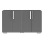 aparador-buffet-4-portas-com-pes-quadrados-viena-multimoveis-grafite-branco