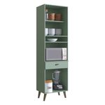 paneleiro-torre-quente-2-portas-1-gaveta-60cm-viena-multimoveis-cr20038-verde-snow