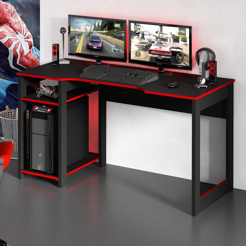 mesa-gamer-multimoveis-cr25049-preta-vermelha