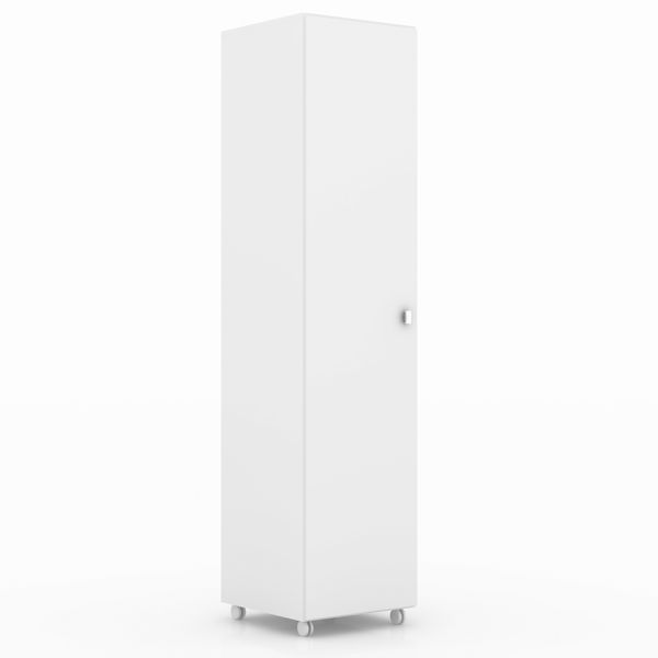 Armário Lavanderia Multiuso com 1 Porta Multimóveis CR30013 Branco