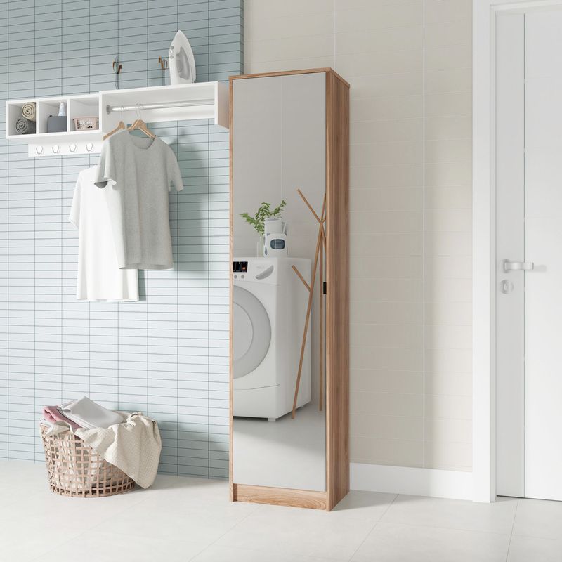 armario-multiuso-1-porta-com-espelho-multimoveis-cr30023-castanho