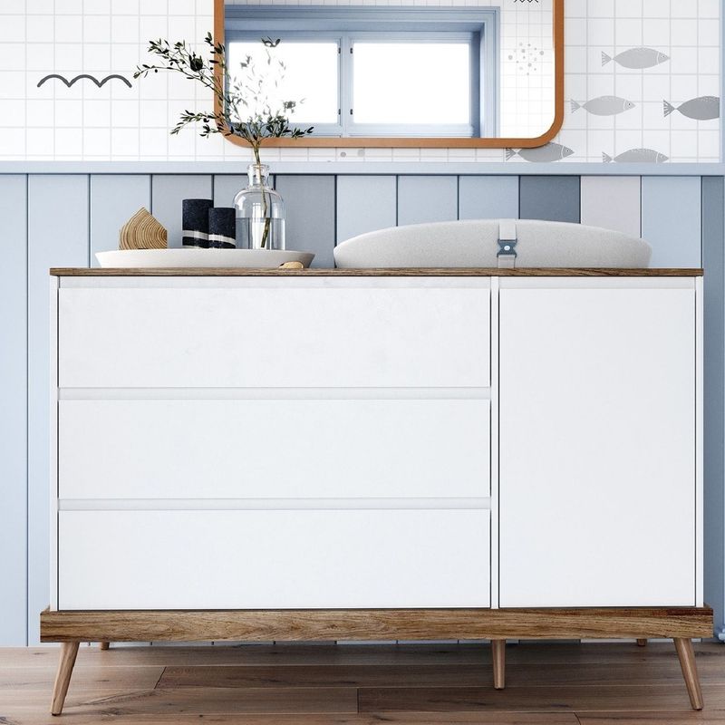 comoda-infantil-3-gavetas-1-porta-multimoveis-cr40027-branco-amendola