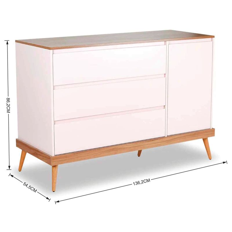 comoda-infantil-3-gavetas-1-porta-multimoveis-cr40027-rosa-amendola