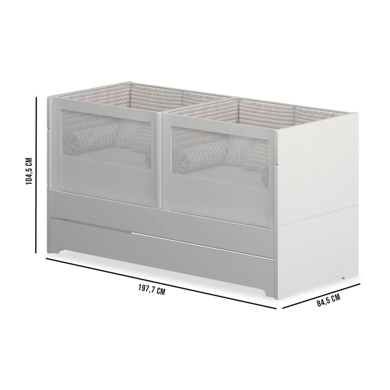 berco-cama-sol-e-mar-gemeos-divicar-branco-acetinado
