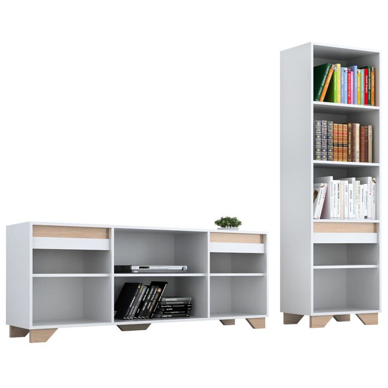 conjunto-rack-tv-60-e-livreiro-multimoveis-cr45107-branco-siena