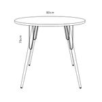 mesa-de-jantar-redonda-90cm-multimoveis-cr50023-bronzo