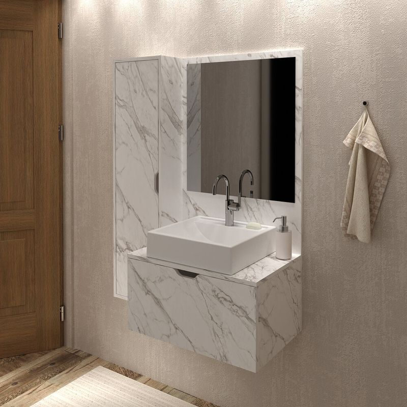 gabinete-banheiro-com-espelheira-2-portas-suspenso-multimoveis-cr10084-marmore-branco