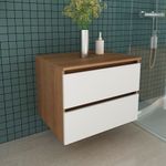 gabinete-banheiro-2-gavetas-60cm-suspenso-multimoveis-cr10087-amendoa-branco