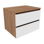 gabinete-banheiro-2-gavetas-60cm-suspenso-multimoveis-cr10087-amendoa-branco
