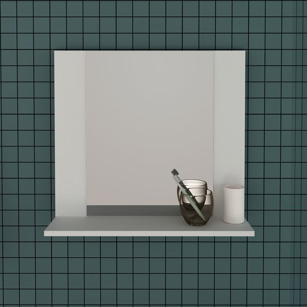 Espelheira para Banheiro 60cm Multimóveis CR10090 Branca