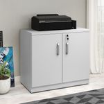 balcao-escritorio-com-chave-2-portas-80cm-multimoveis-cr25158-cinza