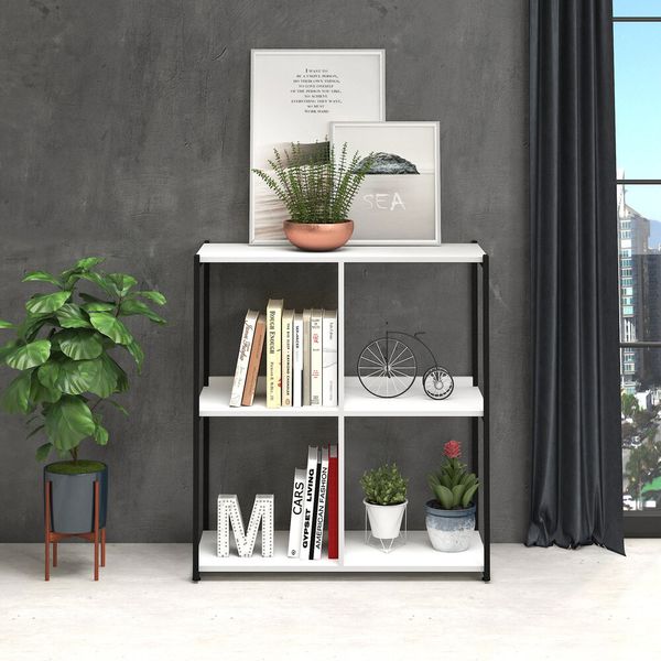 Estante Organizadora Baixa 80cm Multimóveis CR25161 Branca