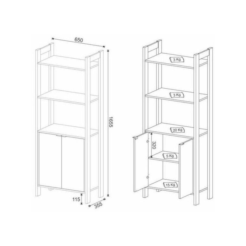 estante-escritorio-multiuso-com-2-portas-multimoveis-cr25004-amendoa-branca